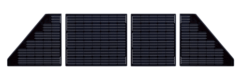 シャープ、寄棟屋根に対応した単結晶太陽電池モジュールを発売